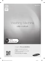 Preview for 1 page of Samsung WA12F7S8 User Manual