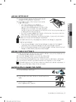 Preview for 19 page of Samsung WA12F7S8 User Manual