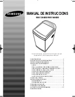 Предварительный просмотр 1 страницы Samsung WA1346D0 Manual De Instrucciones