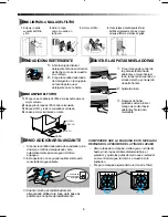 Предварительный просмотр 6 страницы Samsung WA1346D0 Manual De Instrucciones