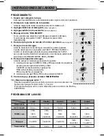 Предварительный просмотр 8 страницы Samsung WA1346D0 Manual De Instrucciones