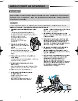 Предварительный просмотр 4 страницы Samsung WA1346D0 (Spanish) Manual De Instrucciones