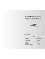 Предварительный просмотр 2 страницы Samsung WA1351S User Manual