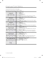 Preview for 16 page of Samsung WA13F7S4 User Manual