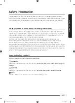 Preview for 3 page of Samsung WA13M8700G User Manual