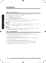 Preview for 20 page of Samsung WA13M8700G User Manual