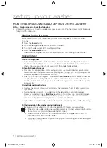 Preview for 10 page of Samsung WA13SP User Manual