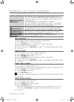 Preview for 12 page of Samsung WA13SP User Manual