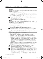 Preview for 14 page of Samsung WA13SP User Manual