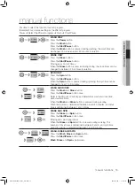 Preview for 15 page of Samsung WA13SP User Manual