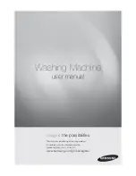 Samsung WA13U7 User Manual preview