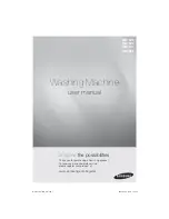 Samsung WA13V5 User Manual preview