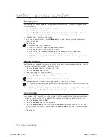 Preview for 12 page of Samsung WA13V9 User Manual