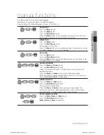 Preview for 15 page of Samsung WA13V9 User Manual