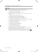 Preview for 4 page of Samsung WA13VP User Manual