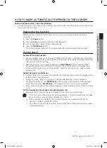 Preview for 9 page of Samsung WA13VP User Manual