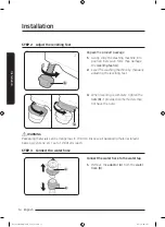 Предварительный просмотр 14 страницы Samsung WA15J673 Series User Manual