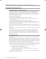 Предварительный просмотр 16 страницы Samsung WA15X Series (Spanish) Manual Del Usuario