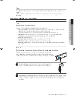 Предварительный просмотр 17 страницы Samsung WA15X Series (Spanish) Manual Del Usuario