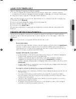 Предварительный просмотр 23 страницы Samsung WA15X Series (Spanish) Manual Del Usuario