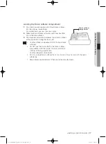 Предварительный просмотр 27 страницы Samsung WA166DRHD Series User Manual