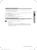 Preview for 25 page of Samsung WA16GWG User Manual