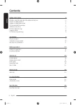 Preview for 2 page of Samsung WA19A8370G Series User Manual