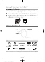 Preview for 10 page of Samsung WA19J3000A Series User Manual