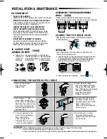 Preview for 8 page of Samsung WA200 Owner'S Instructions Manual