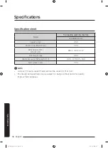 Preview for 38 page of Samsung WA20M3100A Series User Manual