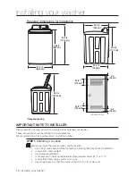 Preview for 14 page of Samsung WA400 Series User Manual