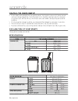 Preview for 38 page of Samsung WA400 Series User Manual