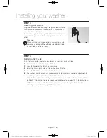 Preview for 16 page of Samsung WA40J3000A Series User Manual