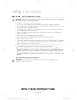 Предварительный просмотр 4 страницы Samsung WA40J3000AW User Manual