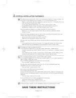 Предварительный просмотр 5 страницы Samsung WA40J3000AW User Manual