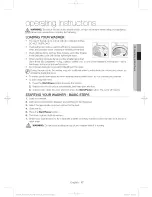 Предварительный просмотр 17 страницы Samsung WA40J3000AW User Manual