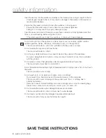 Предварительный просмотр 8 страницы Samsung WA456DRHDWR/AA User Manual