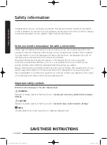 Preview for 4 page of Samsung WA45K7600AW/AA User Manual