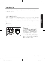 Preview for 13 page of Samsung WA45K7600AW/AA User Manual