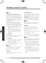 Preview for 34 page of Samsung WA45K7600AW/AA User Manual