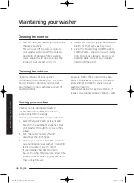 Preview for 46 page of Samsung WA45K7600AW/AA User Manual