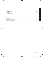 Preview for 3 page of Samsung WA45M3100A Series User Manual