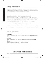 Preview for 4 page of Samsung WA45M3100A Series User Manual