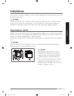 Preview for 13 page of Samsung WA45M3100A Series User Manual