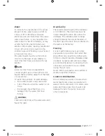 Preview for 17 page of Samsung WA45M3100A Series User Manual