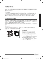 Preview for 13 page of Samsung WA45T3200A Series User Manual