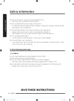 Preview for 12 page of Samsung WA45T3400 Series User Manual