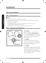 Preview for 20 page of Samsung WA45T3400 Series User Manual