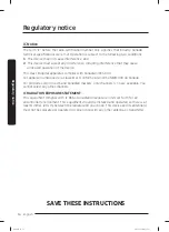 Preview for 14 page of Samsung WA46CG3505A Series User Manual