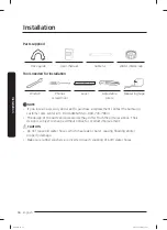 Preview for 18 page of Samsung WA46CG3505A Series User Manual